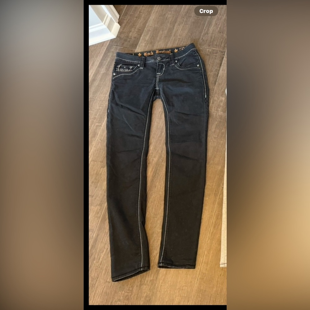 Rock Revival Neela Black Skinny Pant